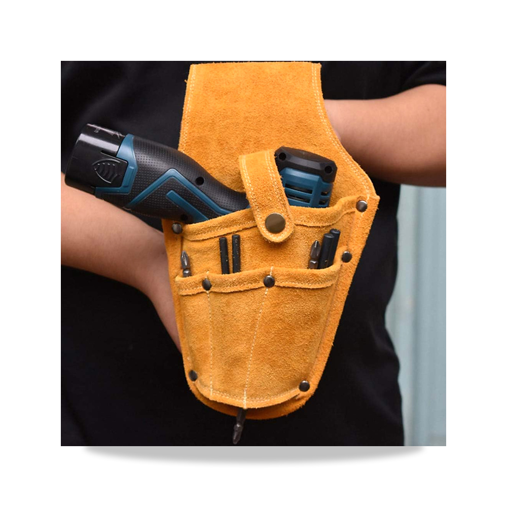 صورة منتج مثقاب وأداة ثقب كهربائي أصفر 7 بوصة Cryfokt – المادة Cowhide – 28الطول x 18العرض x 5الارتفاع سم - كود الصنف reemco-2027-1911089 - ماركة يباع من خلال reemco - توريد وتصوير حصري لشركة ريمكو القابضة السعودية