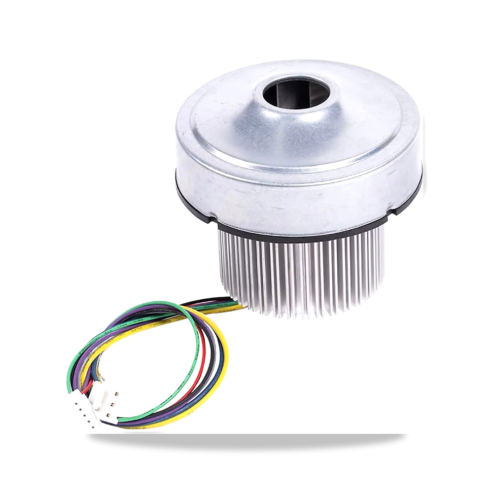 رمان بلي ومحمل كريات دقيق (Ball Bearing) بدون فحمات (Brushless) 24 فولت موديل WS4235F-24-240-X200