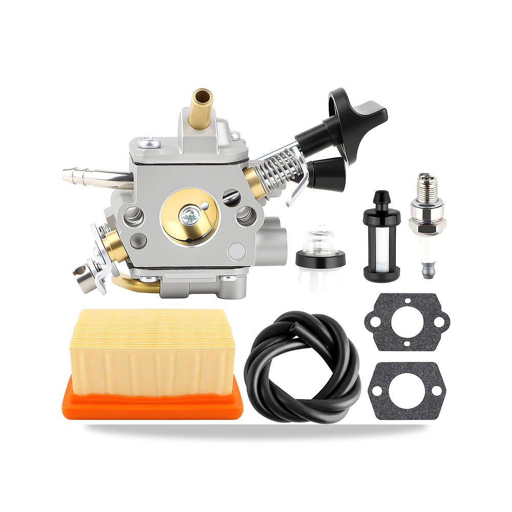 صورة منتج مكربن BR800 متوافق مع STIHL BR800 BR800X BR800CE بديل لمحرك منفاخ ورق الشجر 4283-120-0601 مع مجموعة ضبط فلتر الهواء - كود الصنف reemco-2027-1918025 - ماركة يباع من خلال reemco - توريد وتصوير حصري لشركة ريمكو القابضة السعودية