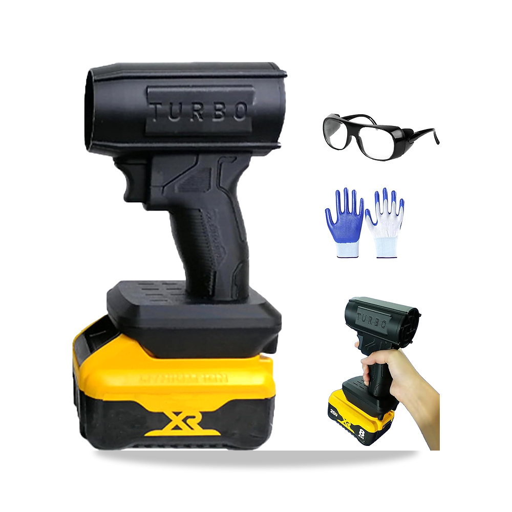صورة منتج منفاخ اوراق كهربائي لاسلكي مزدوج V2.0، 130000 دورة في الدقيقة 200 ميل في الساعة، محمول باليد للفناء والحديقة - كود الصنف reemco-2027-1921184 - ماركة يباع من خلال reemco - توريد وتصوير حصري لشركة ريمكو القابضة السعودية