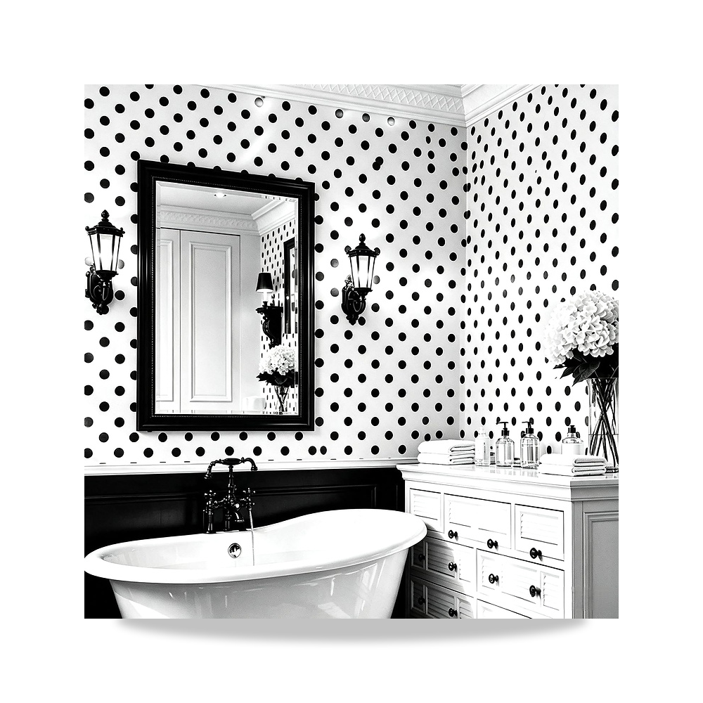 صورة منتج ملصق وتكسية جدارية ورق جدران وحائط أسود 15.7 بوصة والين – اللون Black/White – 119,9الطول x 39,9العرض سم - كود الصنف reemco-2027-1923244 - ماركة يباع من خلال reemco - توريد وتصوير حصري لشركة ريمكو القابضة السعودية
