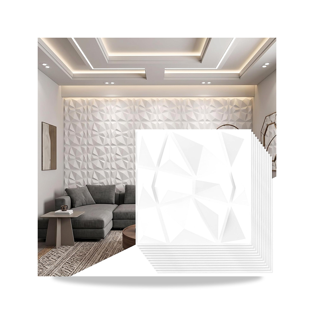 صورة منتج الواح حائط ثلاثية الابعاد بتصميم ماسي من داجيف، 30 × 30 سم، الابعاد، ذاتية اللصق، اسود غير لامع، بلاستيك PVC - كود الصنف reemco-2027-1925203 - ماركة يباع من خلال reemco - توريد وتصوير حصري لشركة ريمكو القابضة السعودية