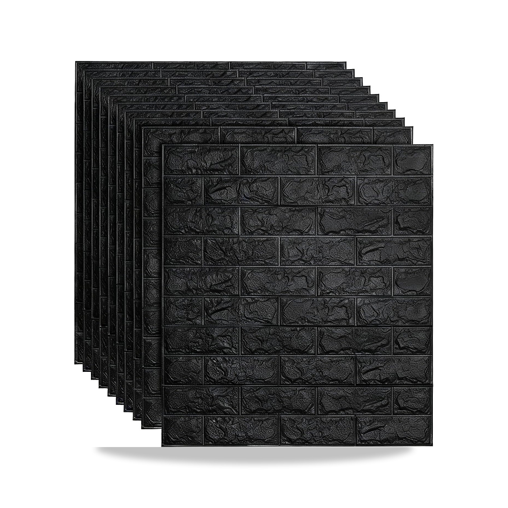 صورة منتج الواح حائط ثلاثية الابعاد ذاتية اللصق بمظهر حجري من نيوجولزار، 35 × 38.5 سم، مجموعة من 10 قطع، قابلة للغسل - كود الصنف reemco-2027-1926684 - ماركة يباع من خلال reemco - توريد وتصوير حصري لشركة ريمكو القابضة السعودية