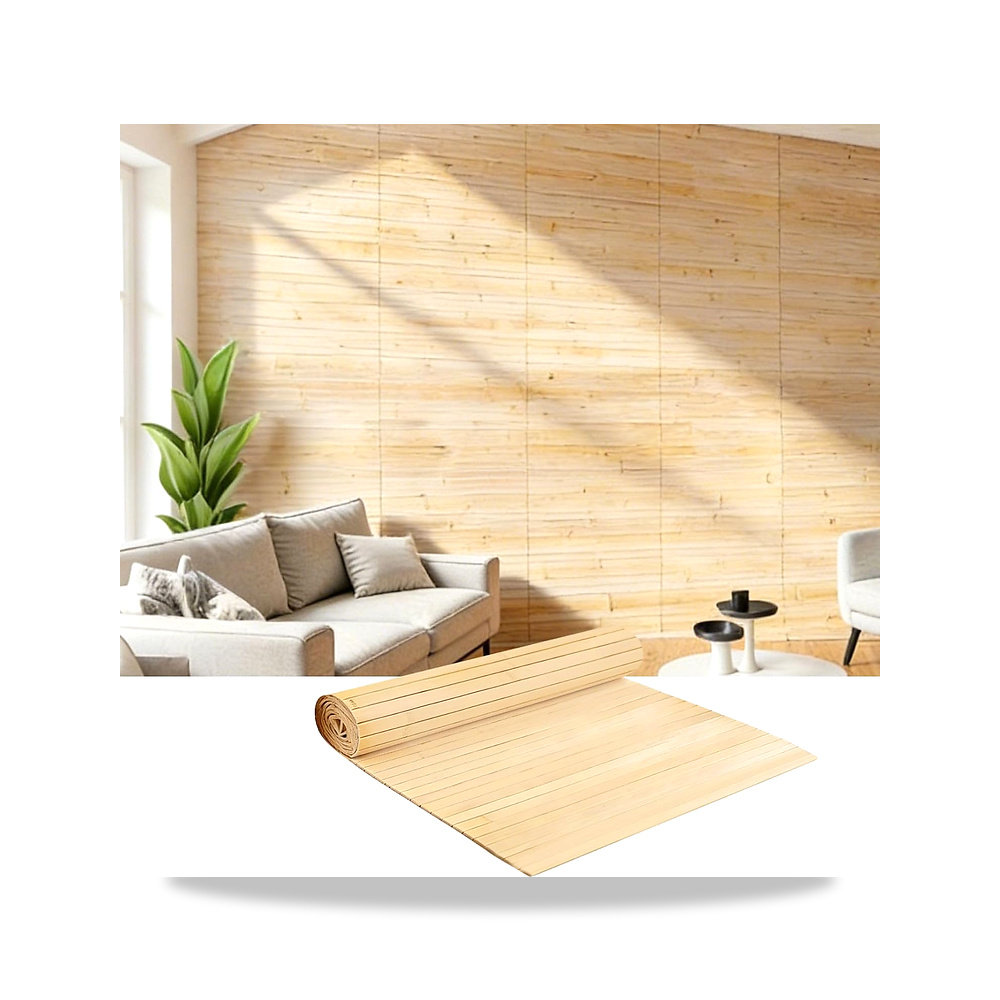 صورة منتج لوحة حائط من الخيزران المكربن مقاس 40 × 240 سم من رونج جوكد، ديكور للجدار الداخلي لغرفة المعيشة والمكتب والمنتجع - كود الصنف reemco-2027-1927418 - ماركة يباع من خلال reemco - توريد وتصوير حصري لشركة ريمكو القابضة السعودية