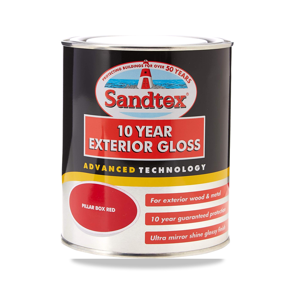 صورة منتج طلاء خشبي لامع 0.75 لتر من ساندتكس، يدوم 10 سنوات، أحمر SANDTEX – المقاس 750 ml (Pack of 1) - كود الصنف reemco-2027-1929158 - ماركة يباع من خلال reemco - توريد وتصوير حصري لشركة ريمكو القابضة السعودية