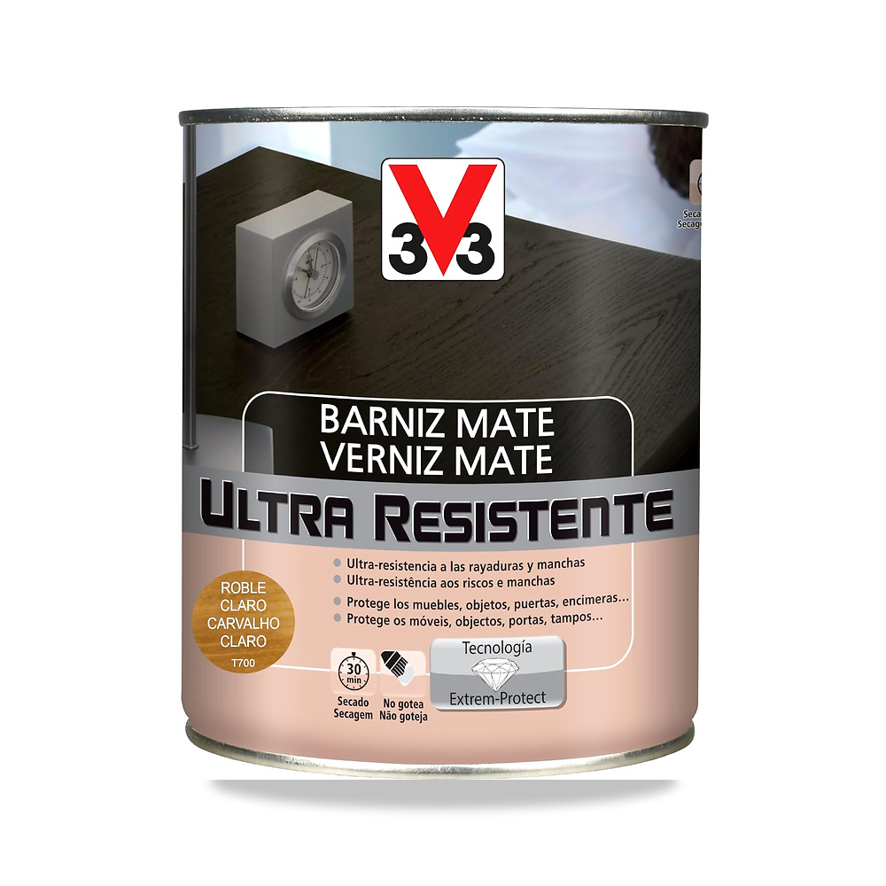 صورة منتج V33 Barniz Ultra Resistant – اللون قياسي – المقاس 0.75 - كود الصنف reemco-2027-1929186 - ماركة يباع من خلال reemco - توريد وتصوير حصري لشركة ريمكو القابضة السعودية