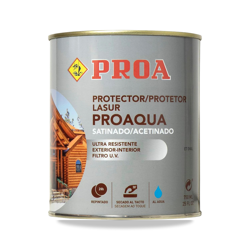 صورة منتج صبغة خشبية حافظة للاستخدام في الهواء الطلق PROA – اللون ماهوغاني براون – المقاس 750 ML - كود الصنف reemco-2027-1929282 - ماركة يباع من خلال reemco - توريد وتصوير حصري لشركة ريمكو القابضة السعودية