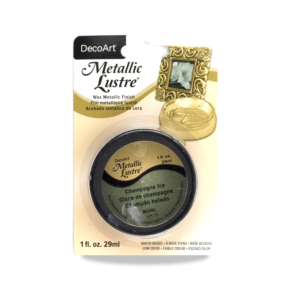 صورة منتج ديكو ارت شمع لامع معدني ML04C-28، 1 اونصة، شامبين ايس – المقاس 1 oz – عرض العبوة 8.38 - كود الصنف reemco-2027-1929711 - ماركة يباع من خلال reemco - توريد وتصوير حصري لشركة ريمكو القابضة السعودية