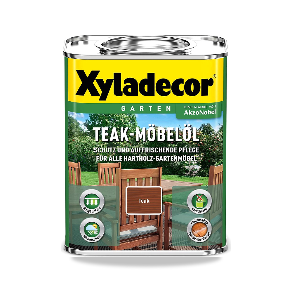 صورة منتج زيت خشب الساج للاثاث من زيلاديكور، 0.75 لتر Xyladecor – المقاس 750 ml (Pack of 1) - كود الصنف reemco-2027-1929944 - ماركة يباع من خلال reemco - توريد وتصوير حصري لشركة ريمكو القابضة السعودية