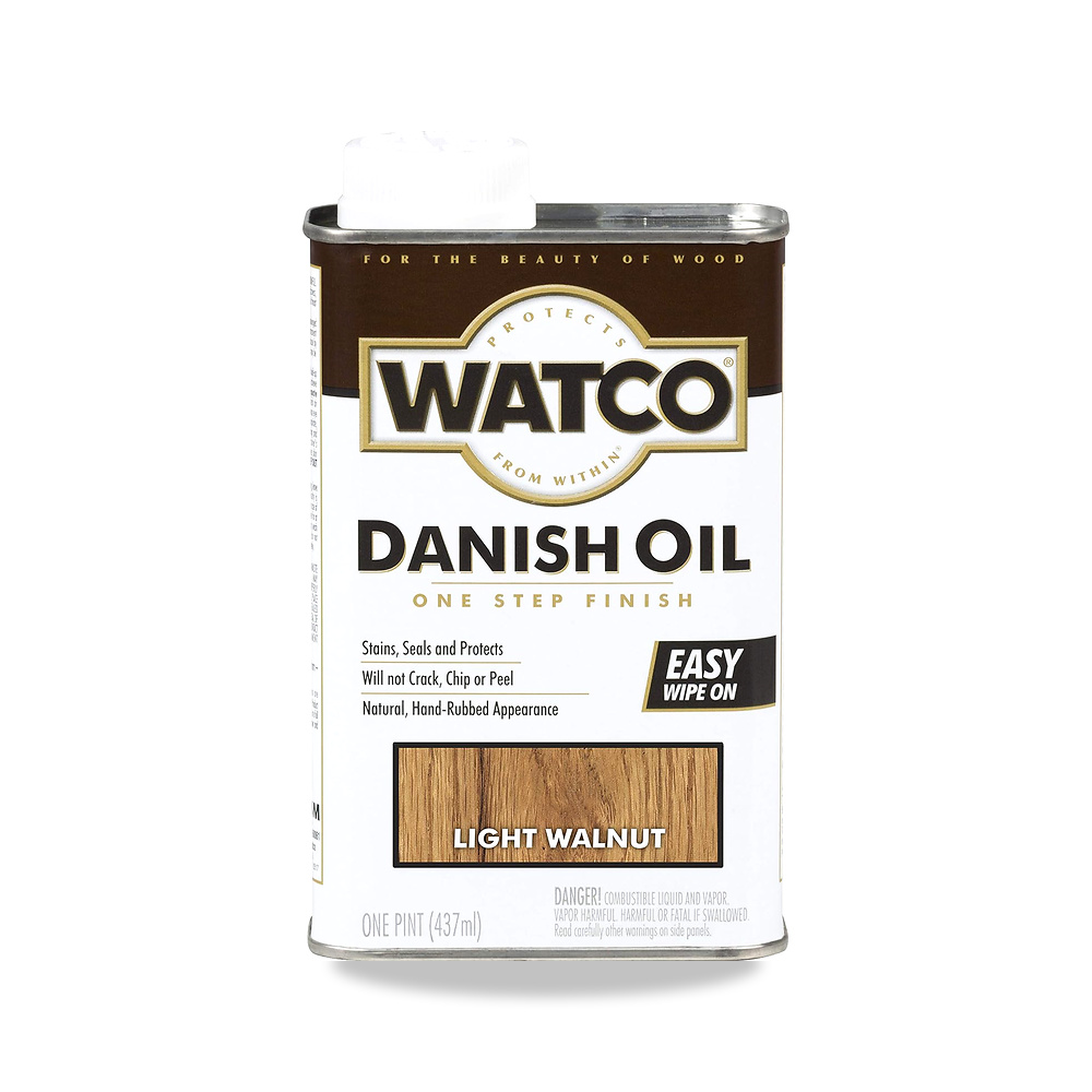 صورة منتج Watco 65551 لمسة نهائية خشبية للزيت الدنماركي، صنوبر، الجوز الخفيف رست اوليم – اللون Light Walnut – المقاس Pint (Pack of 1) - كود الصنف reemco-2027-1930027 - ماركة يباع من خلال reemco - توريد وتصوير حصري لشركة ريمكو القابضة السعودية