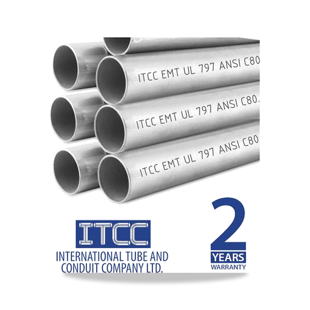 صورة منتج مواسير كهرباء حديد EMT – 3.05 متر – 61002-EMT – الخيارات المتوفرة (المقاس) 1/2″، 3/4″، 1″، 1-1/2″، 2 - كود الصنف reemco-2027-1930911 - ماركة يباع من خلال reemco - توريد وتصوير حصري لشركة ريمكو القابضة السعودية
