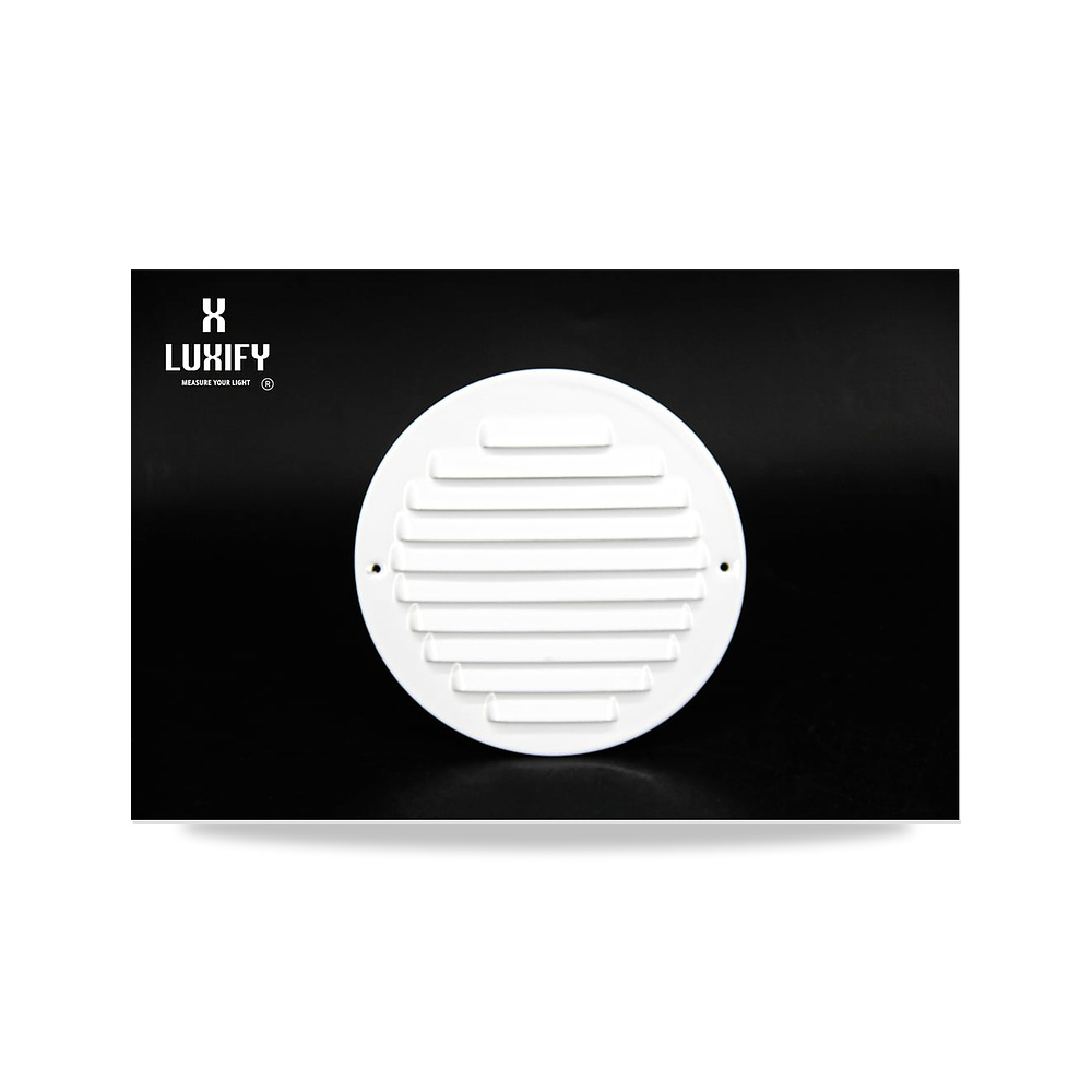 صورة منتج غطاء مروحة أبيض بشبك داخلي 4 ” LUXIFY - كود الصنف reemco-2027-1931256 - ماركة يباع من خلال reemco - توريد وتصوير حصري لشركة ريمكو القابضة السعودية