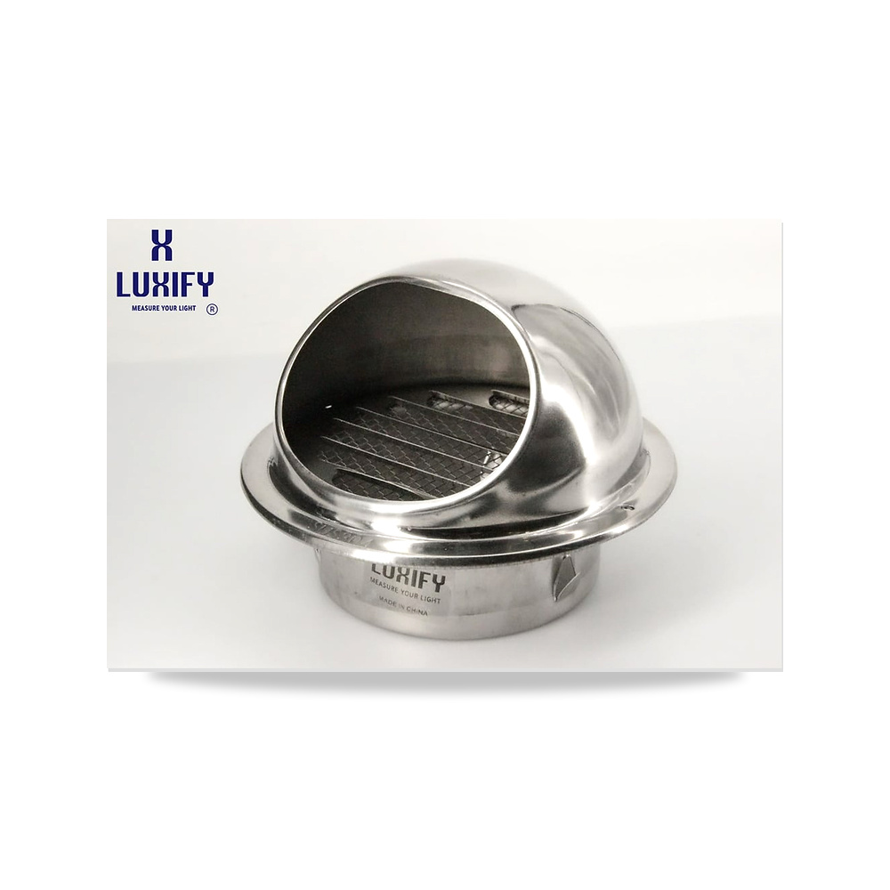 غطاء مروحة شفط 4" استيل LUXIFY 304