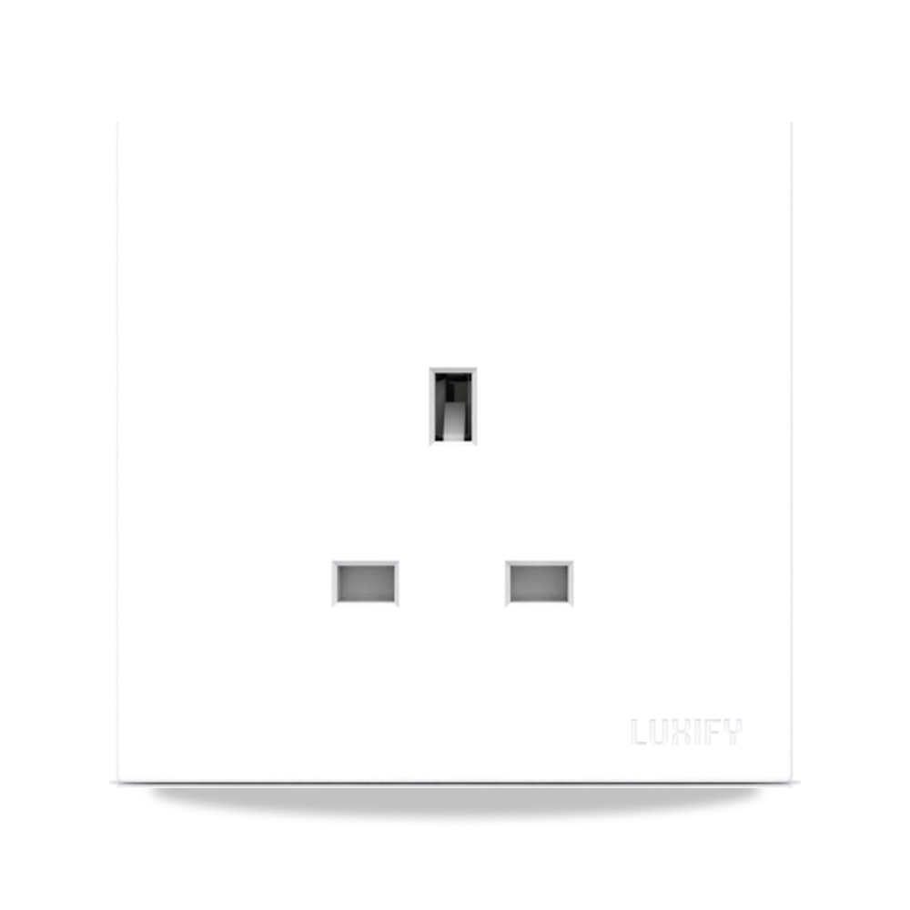 صورة منتج فيش 13 امبير بدون مفتاح سليم ابيض LUXIFY - كود الصنف reemco-2027-1931741 - ماركة يباع من خلال reemco - توريد وتصوير حصري لشركة ريمكو القابضة السعودية