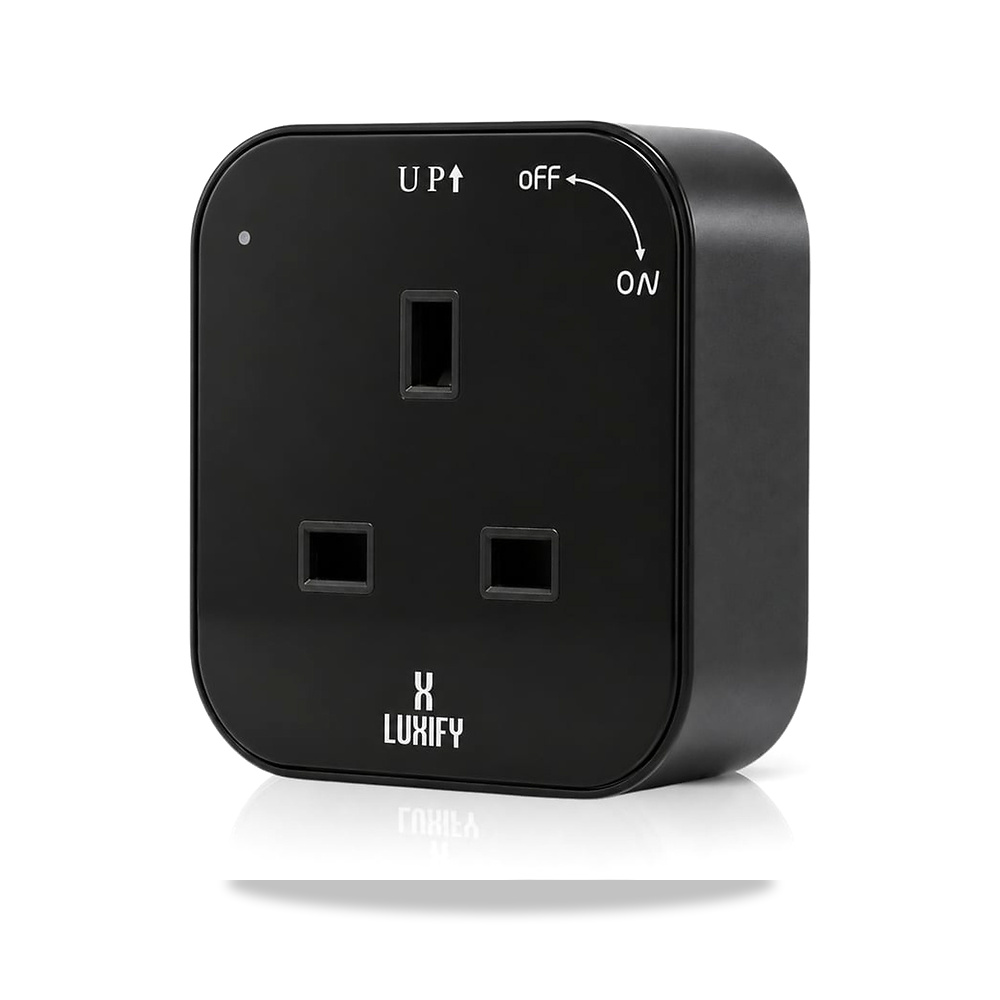 صورة منتج فيش مسطرة اسود LUXIFY 407 13A – 13 أمبير – 3250 واط - كود الصنف reemco-2027-1931780 - ماركة يباع من خلال reemco - توريد وتصوير حصري لشركة ريمكو القابضة السعودية