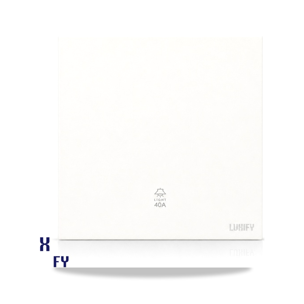 صورة منتج مفتاح 40 امبير سمارت ابيض LUXIFY - كود الصنف reemco-2027-1932001 - ماركة يباع من خلال reemco - توريد وتصوير حصري لشركة ريمكو القابضة السعودية