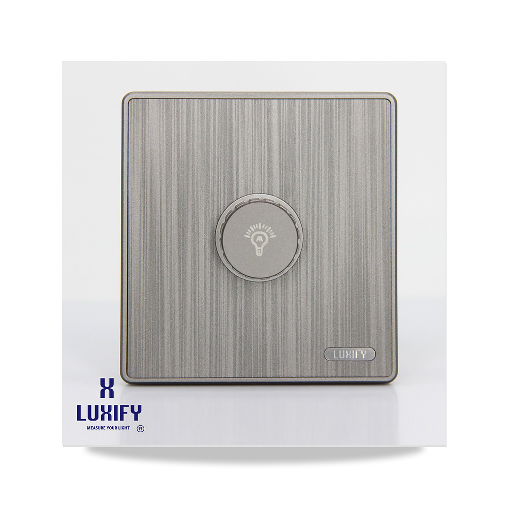 صورة منتج مفتاح دايمر 1000 وات LUXIFY سلفر – 1000 واط – اللون / التشطيب فضي - كود الصنف reemco-2027-1932018 - ماركة يباع من خلال reemco - توريد وتصوير حصري لشركة ريمكو القابضة السعودية