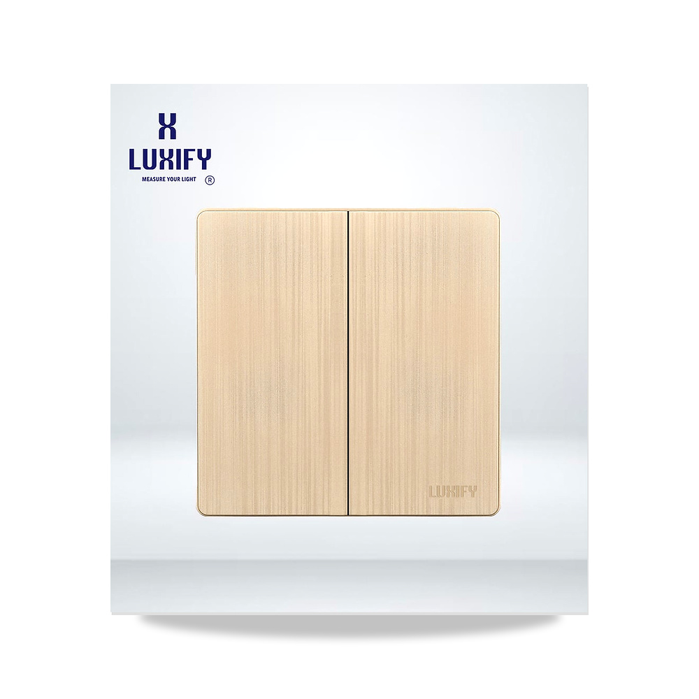 صورة منتج مفتاح مجوز LUXIFY ذهبي – 220-250 فولت – الخامة الأساسية نحاس - كود الصنف reemco-2027-1932100 - ماركة يباع من خلال reemco - توريد وتصوير حصري لشركة ريمكو القابضة السعودية