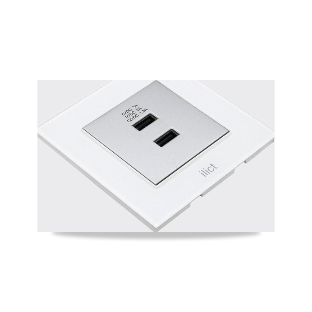 صورة منتج مقبس حلاقة) يو اس بي USB مزدوج - كود الصنف reemco-2027-1932235 - ماركة يباع من خلال reemco - توريد وتصوير حصري لشركة ريمكو القابضة السعودية