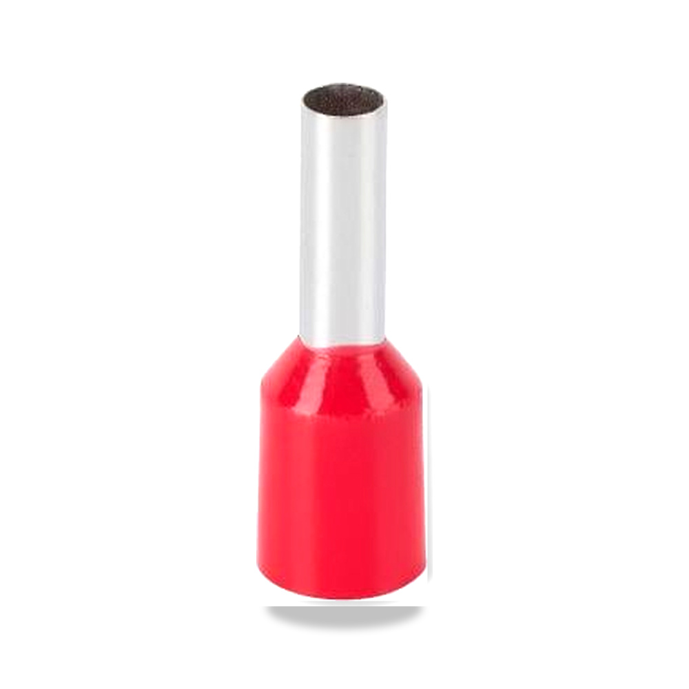 موصل أطراف الأسلاك الكهربائية (Ferrules) – نحاس مع عازل نايلون – مقاسات متعددة