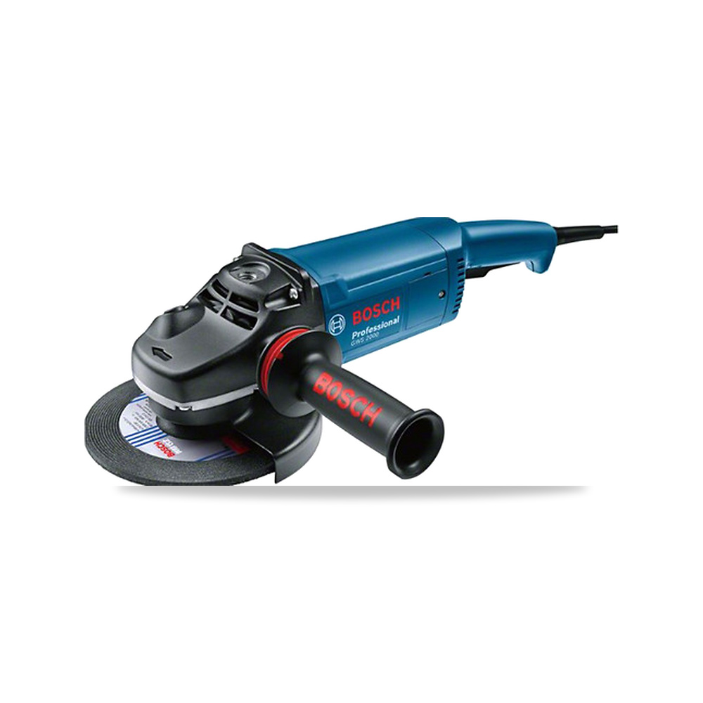 صورة منتج صاروخ بوش 9 بوصة 230 مم 2000 واط GWS 2000 bosch – موديل 4303015116 - كود الصنف reemco-2027-1938625 - ماركة يباع من خلال reemco - توريد وتصوير حصري لشركة ريمكو القابضة السعودية