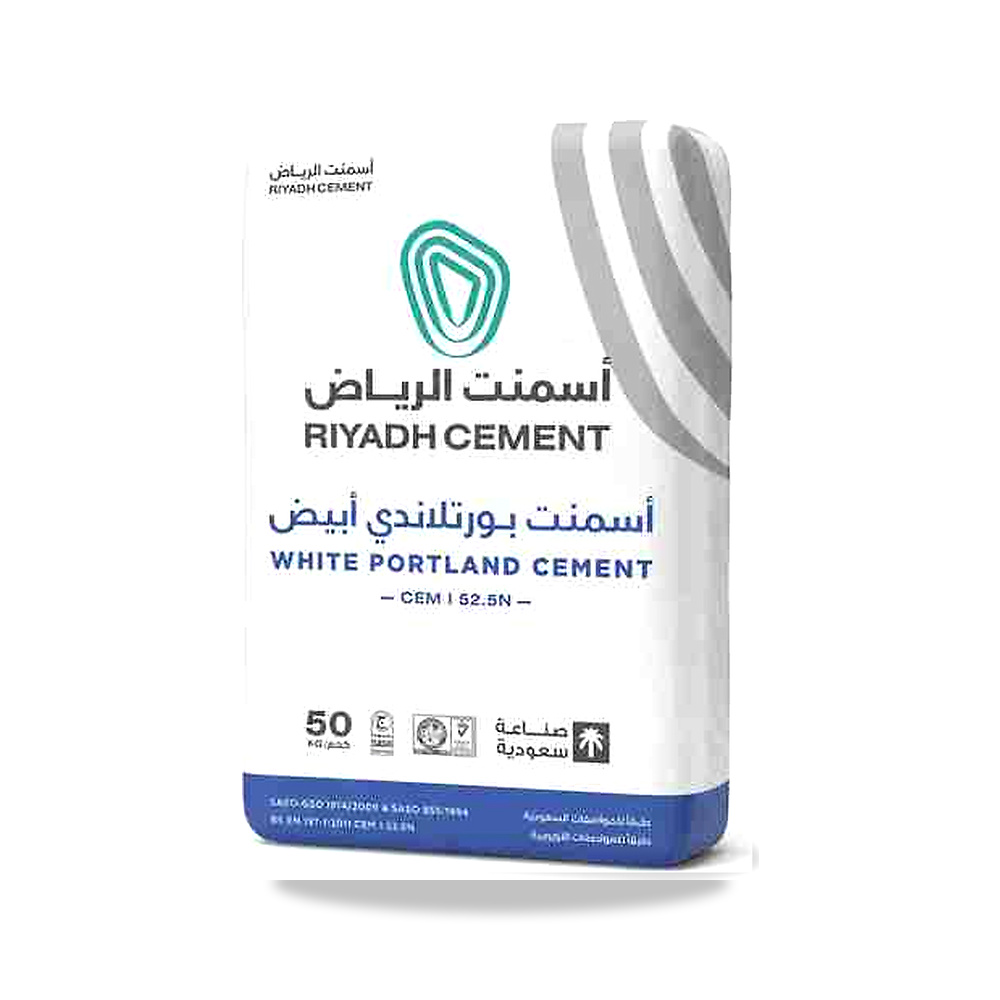 إسمنت الرياض بورتلاندي أبيض 50كجم CEMI riyadh-cement - موديل 7101010142