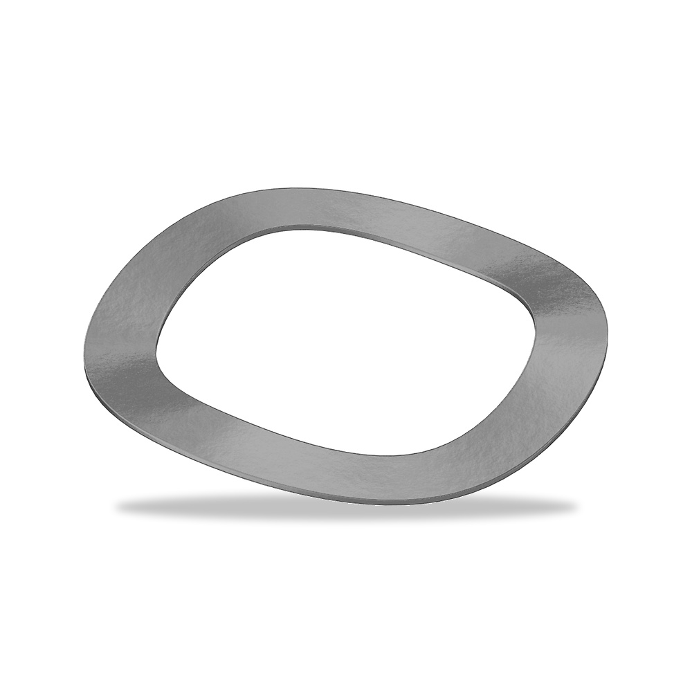 نابض قرصي متموج - قطر 2.645 بوصة - السماكة 0.028 بوصة - 302 ستانلس ستيل مقاوم للصدأ - موديل 9714K125