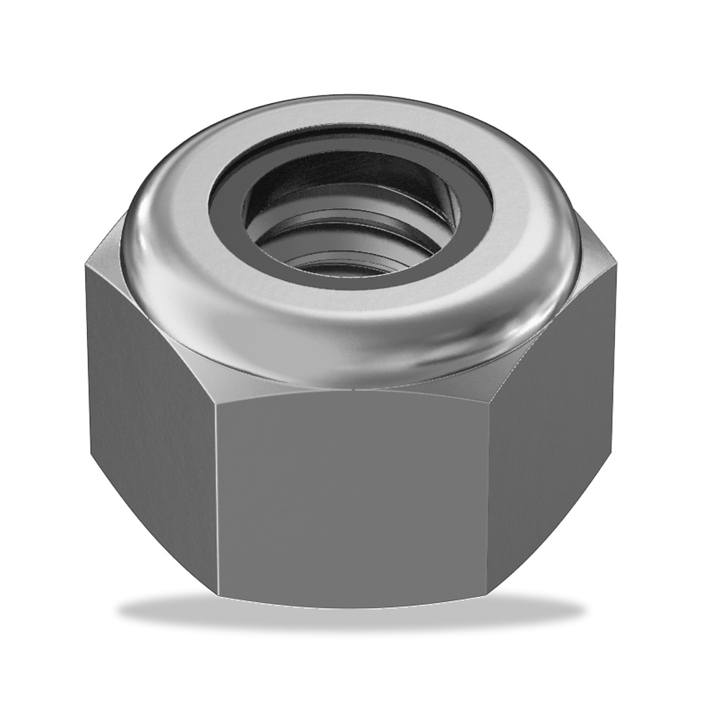 صورة منتج صامولة قفل وتأمين بحلقة نايلون عالي الصلابة فولاذ – مقاس M8 × 1.25 مم – Wd., mm 13 – موديل 90237A140 - كود الصنف reemco-2027-1991059 - ماركة يباع من خلال reemco - توريد وتصوير حصري لشركة ريمكو القابضة السعودية