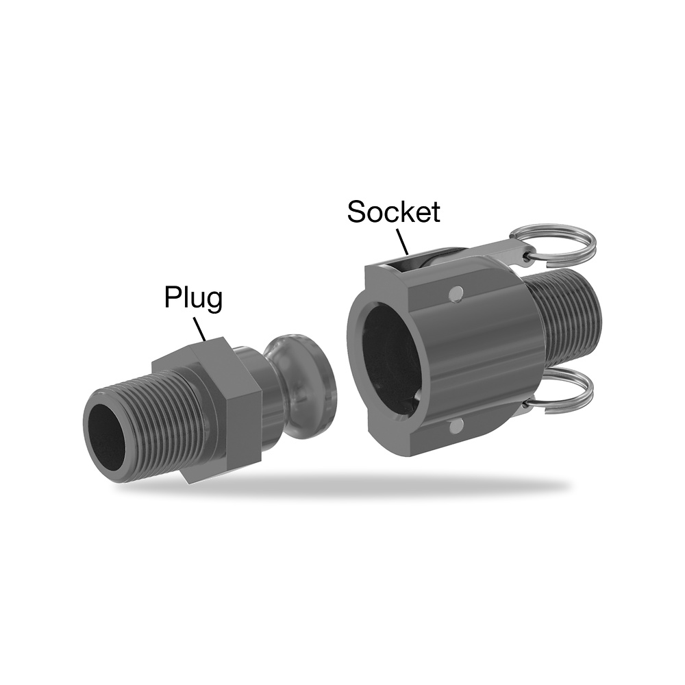 صورة منتج خرطوم نقل هواء ومياه صناعي بلاستيك خرطوم وصلات – Polypropylene – أقصى ضغط تشغيلي 200 psi @ 72° F – موديل 5535K44 - كود الصنف reemco-2027-2009917 - ماركة يباع من خلال reemco - توريد وتصوير حصري لشركة ريمكو القابضة السعودية