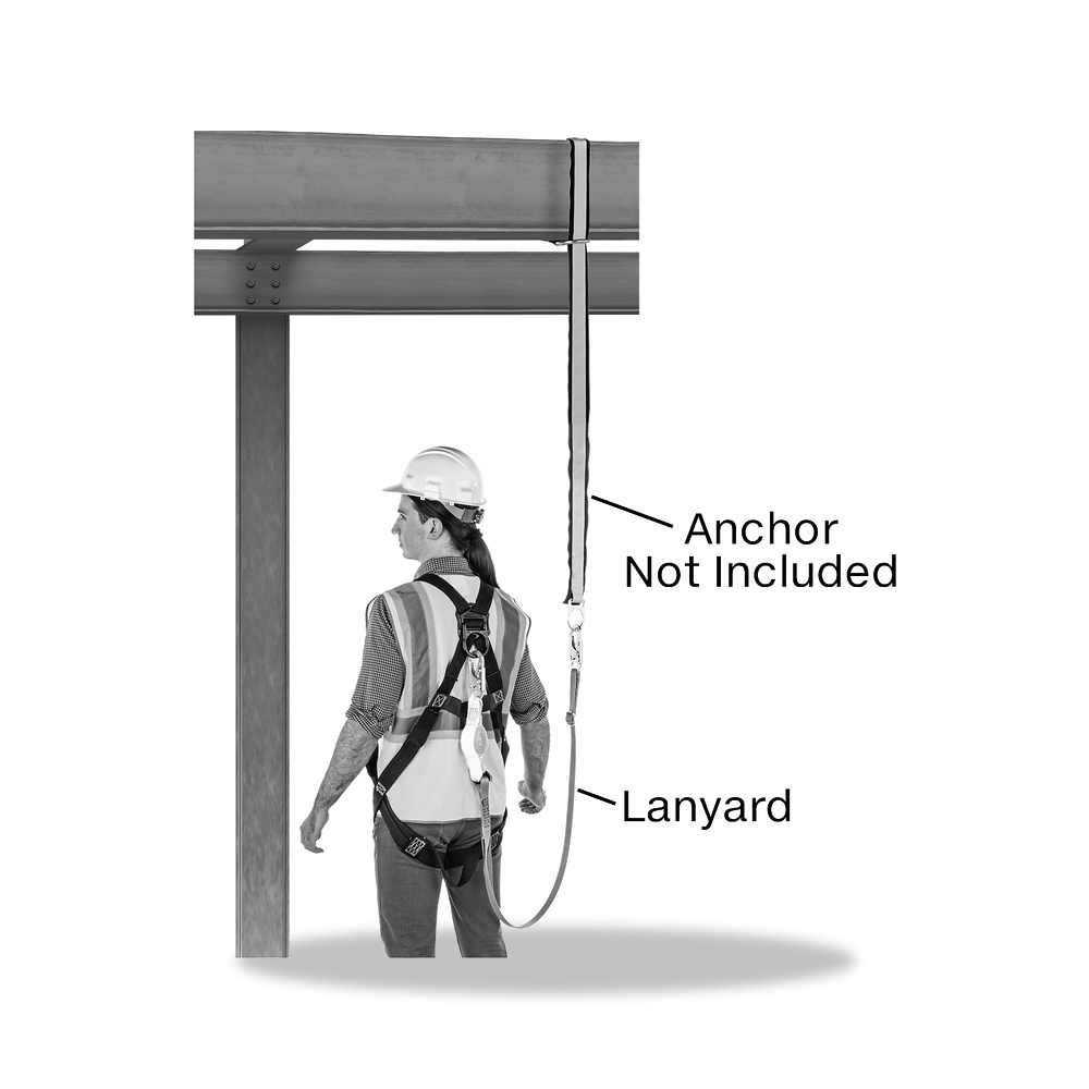 صورة منتج واقي سلامة وحماية مهنية – فولاذ صلب – gs1 1 Anchor End Connection – موديل 8263T6 - كود الصنف reemco-2027-2285943 - ماركة يباع من خلال reemco - توريد وتصوير حصري لشركة ريمكو القابضة السعودية