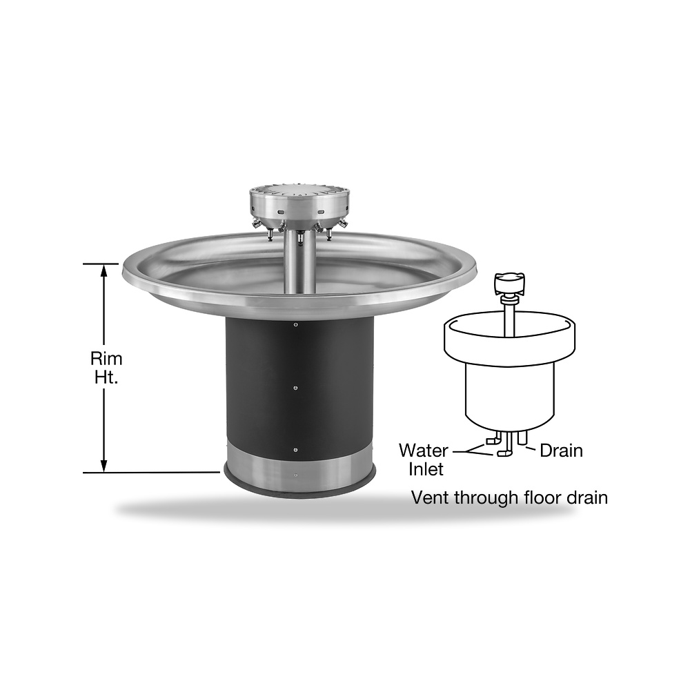 صورة منتج حوض ومغسلة – المواصفة الفرعية Floor Mount—Floor Drain – النمط التصميمي C – موديل 29805K561 - كود الصنف reemco-2027-1943751 - ماركة يباع من خلال reemco - توريد وتصوير حصري لشركة ريمكو القابضة السعودية