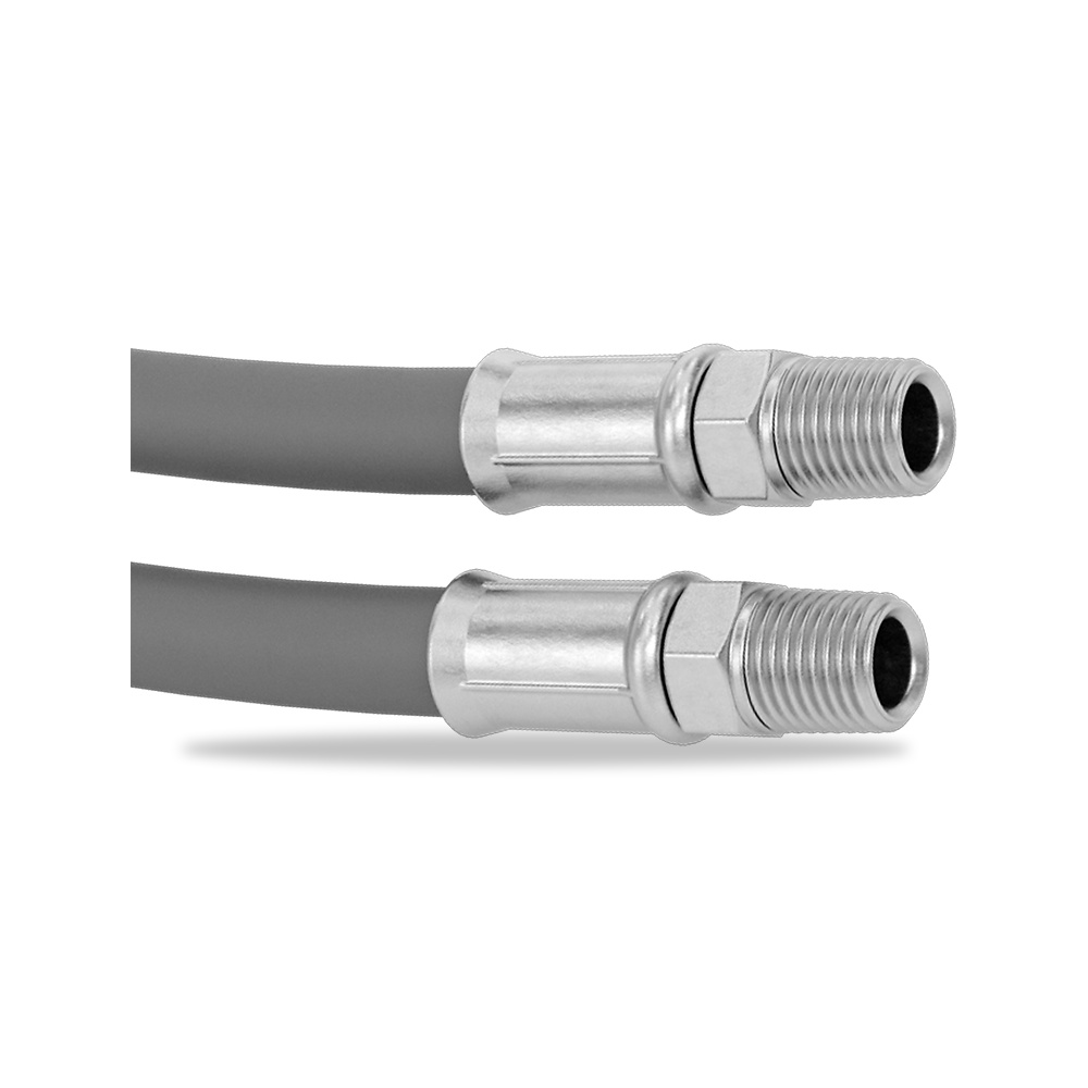 صورة منتج خرطوم نقل هواء ومياه صناعي خرطوم ملولب وصلات ستانلس ستيل (316 316) – مقاس 1/4 × 1/4 – موديل 3639N11-RED - كود الصنف reemco-2027-2016853 - ماركة يباع من خلال reemco - توريد وتصوير حصري لشركة ريمكو القابضة السعودية