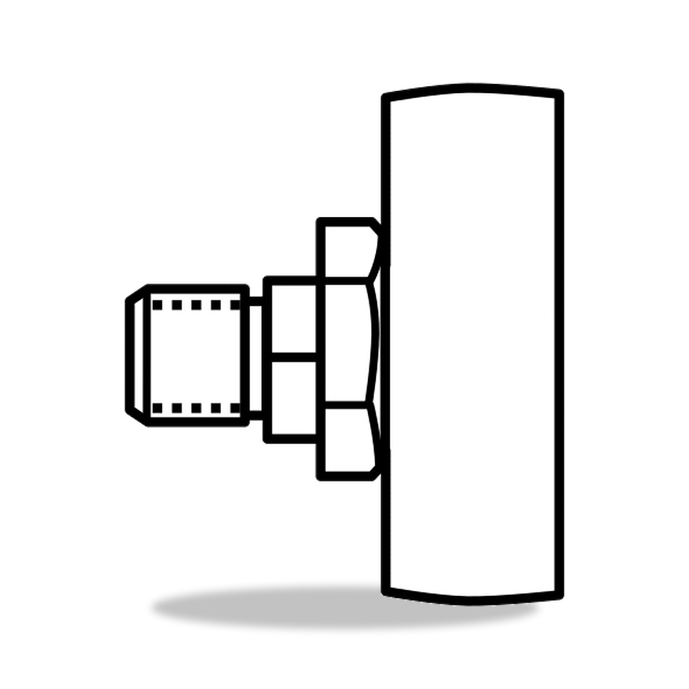 صورة منتج مجرى وملحق تكييف وتهوية فولاذ مانع تسريب – مقاس M8 × 1.25 مم – Hex Wd. 0.55 بوصة – موديل 60135K62-2 - كود الصنف reemco-2027-2005992 - ماركة يباع من خلال reemco - توريد وتصوير حصري لشركة ريمكو القابضة السعودية