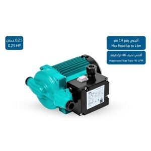 مضخة رفع ضغط مياه ويلو الألمانية 0.75 حصان مع حساس أوتوماتيكي