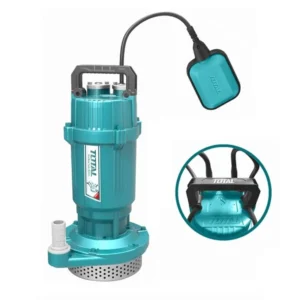 مضخة غاطسة لمياه نظيفة توتال 0.75 حصان (550 واط)، مخرج 1 بوصة، رفع 25 متر — موديل TWP65506