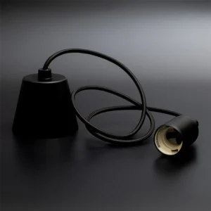 1 meter long white plastic hanging rope (fabric wire)