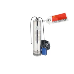 مضخة غاطسة بافاروتي 1 حصان — مخرج 1.25 بوصة، مزودة بعوامة وكابل 12 متر