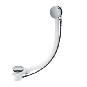 طقم تصريف بانيو مغطس مع خرطوم مرن - 1½ بوصة