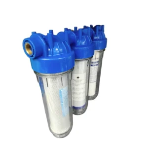 غلاف فلتر 10 بوصة من ووتر كواليتي بتصميم شفاف لترشيح فعال للرواسب