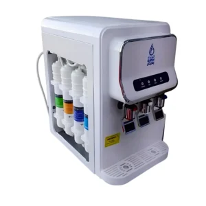 مبرد مياه الحياة بفلتر داخلي بخمس مراحل، مقاس 10 بوصة — أبيض