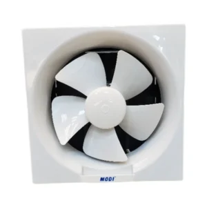 شفاط جداري بلاستيكي 10 بوصة بقدرة 38 واط — تهوية للحمامات والمطابخ — MODI
