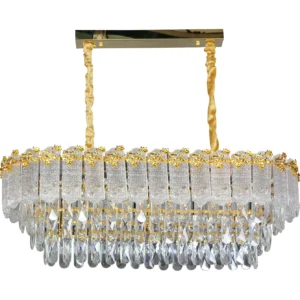 ثريا مودرن ذهبية 10 لمبات (E14)