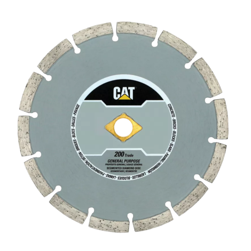 قرص قطع ماسي للخرسانة 105 مم – شفرة مقسمة – للاستخدام الاحترافي (CAT)
