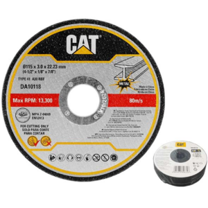 قرص قطع حديد احترافي 115 × 3 مم (4.5 بوصة) من كات (CAT) — موديل DA10118