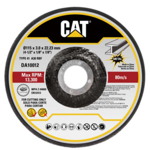 قرص قطع المعادن 115 × 3 مم - CAT موديل DA10012 - A30 RBF