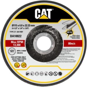 قرص جلخ للمعادن 115×6 مم (4.5 بوصة) - CAT DA10022
