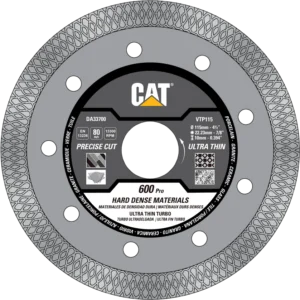 قرص قطع بورسلان فائق النحافة احترافي 115 ملم من CAT — موديل DA33700 600PRO
