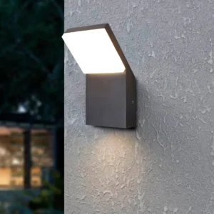 كشاف بوابة أسود بإضاءة صفراء — 12 واط