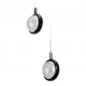 Elegant Prime Pendant Light, Black, Double — 12W, 3 Variable Lighting Modes