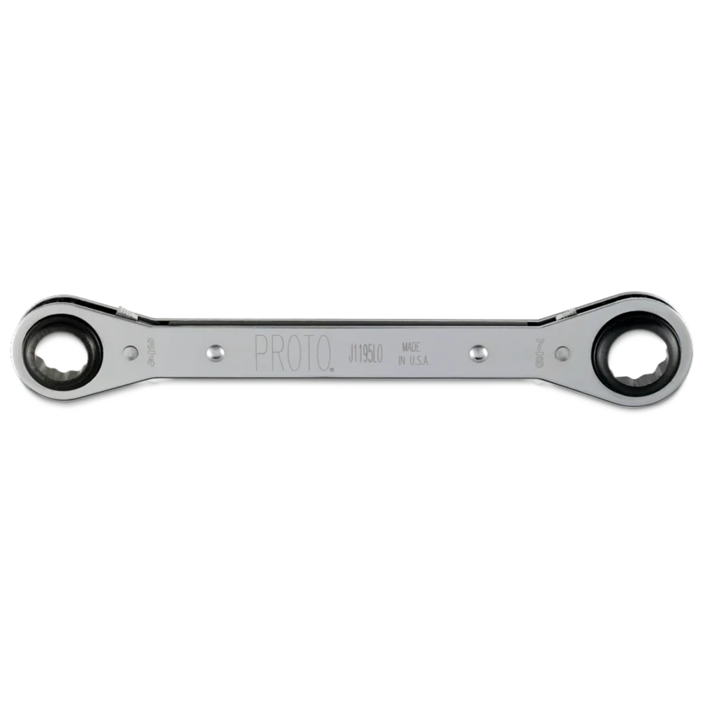 مفتاح ربط مزدوج بسقاطة قابلة للعكس 12 نقطة — بروتو 3/4 × 7/8 بوصة